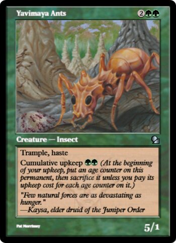 Yavimaya Ants