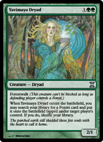 Yavimaya Dryad