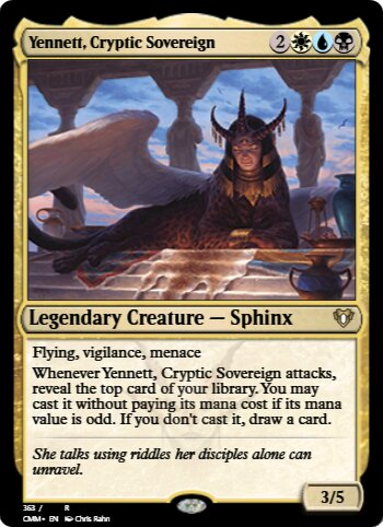 Yennett, Cryptic Sovereign