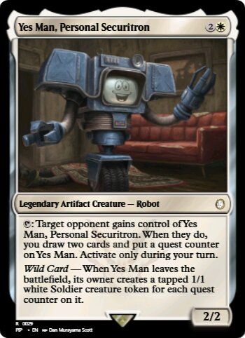 Yes Man, Personal Securitron