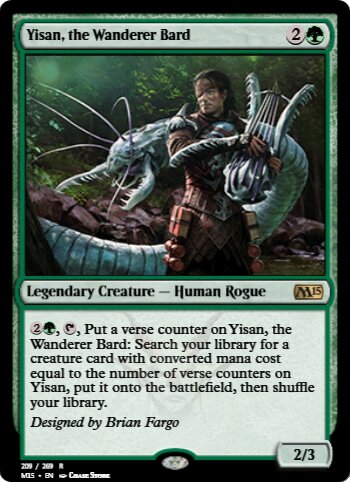 Yisan, the Wanderer Bard