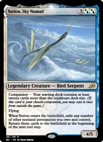 Yorion, Sky Nomad