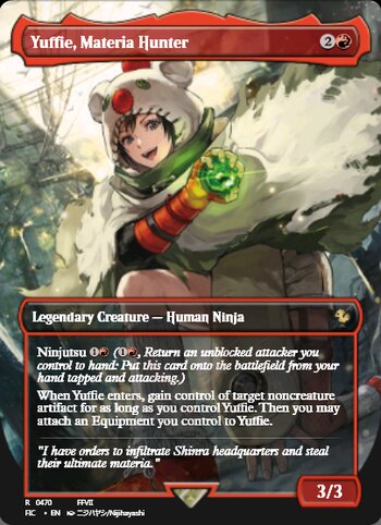 Yuffie, Materia Hunter