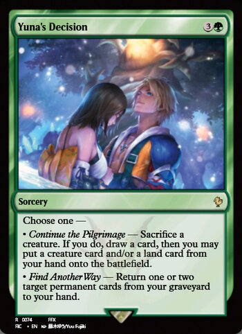 Yuna's Decision