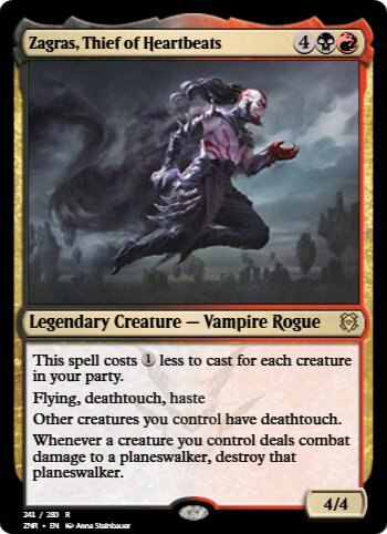 Zagras, Thief of Heartbeats