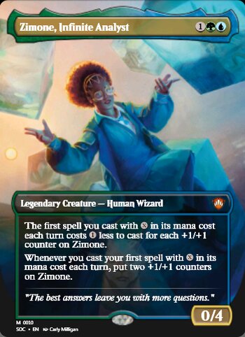 Zimone, Infinite Analyst