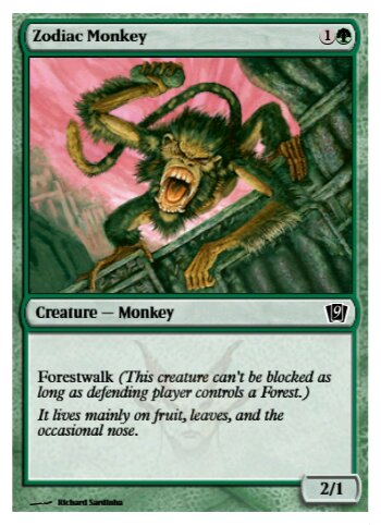 Zodiac Monkey