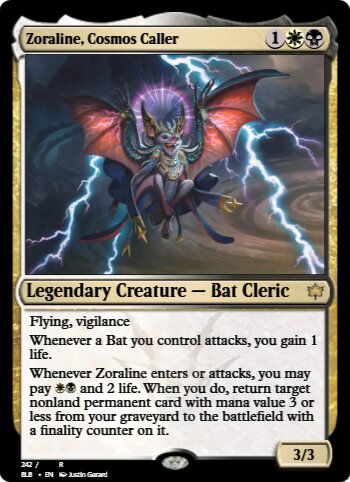 Zoraline, Cosmos Caller