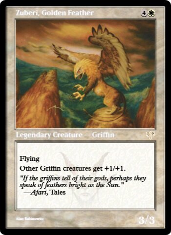 Zuberi, Golden Feather