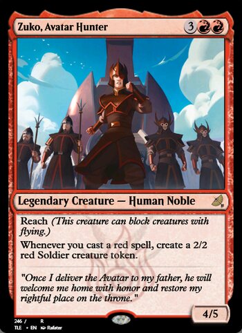 Zuko, Avatar Hunter