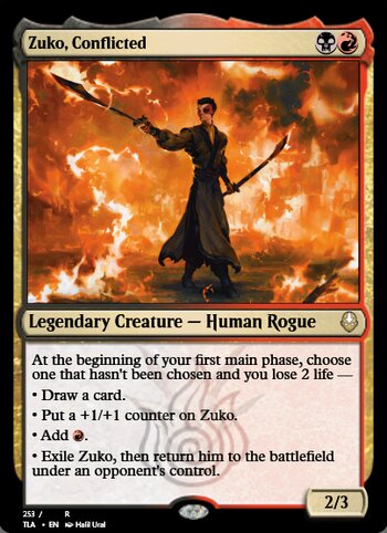 Zuko, Conflicted