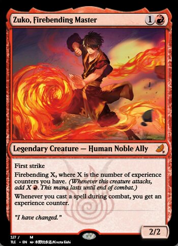 Zuko, Firebending Master