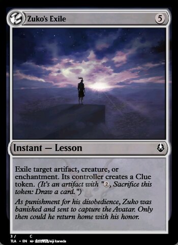 Zuko's Exile