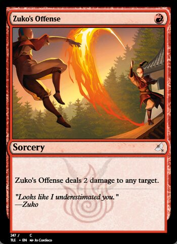 Zuko's Offense