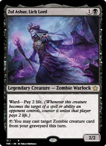 Zul Ashur, Lich Lord