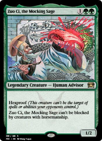 Zuo Ci, the Mocking Sage