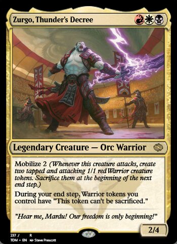 Zurgo, Thunder's Decree